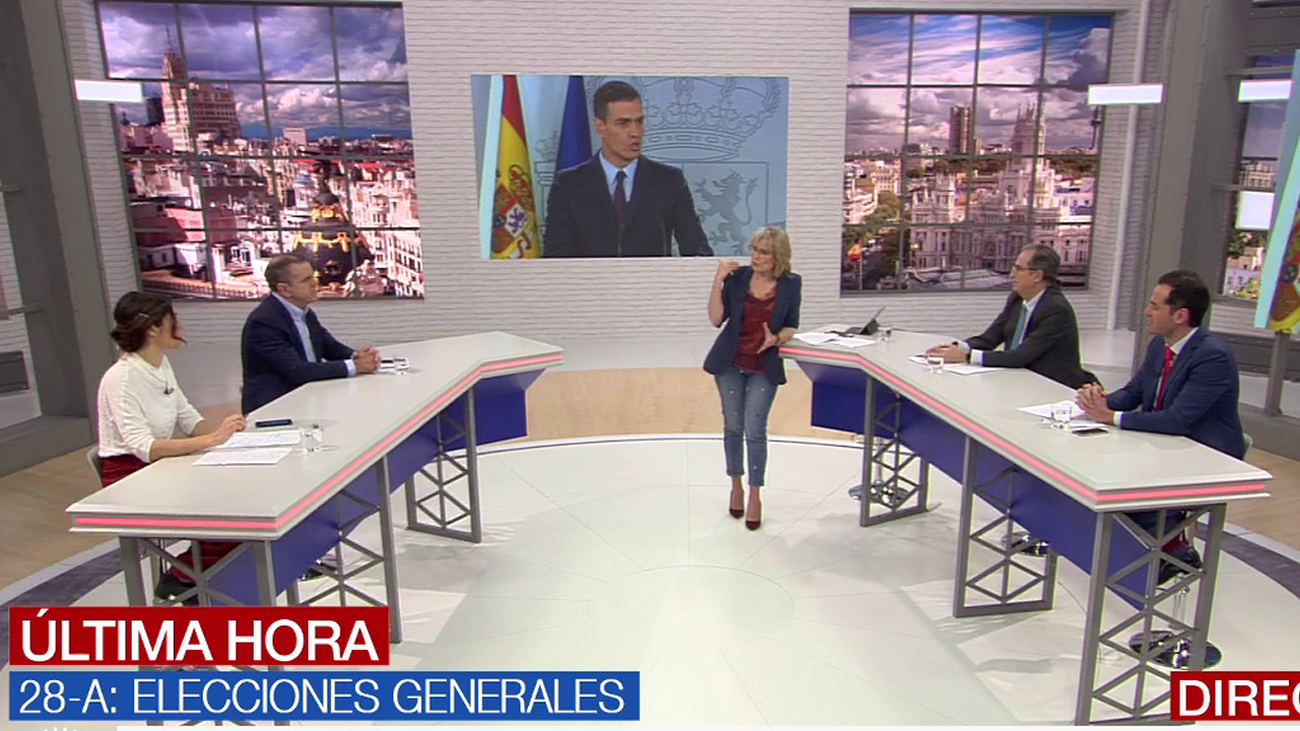 Primeras reacciones de los partidos madrileños a la convocatoria de elecciones generales