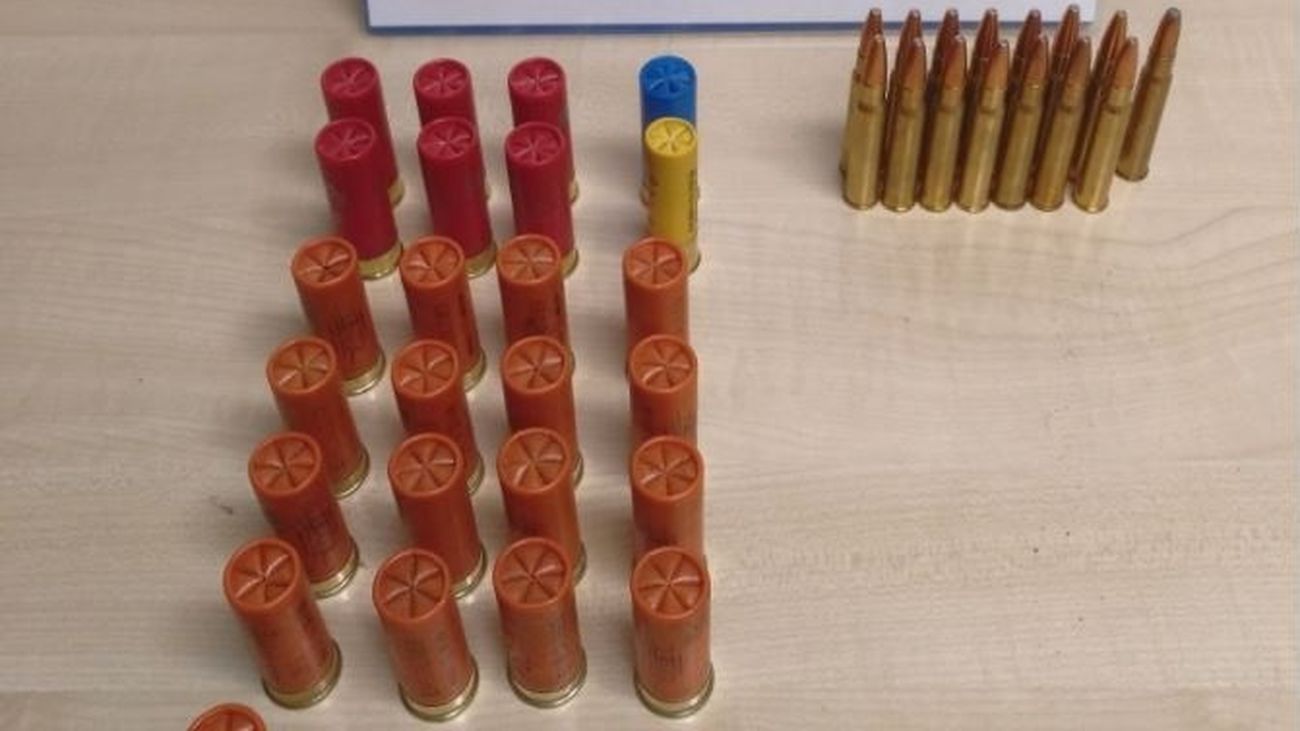 Balas de calibre variado