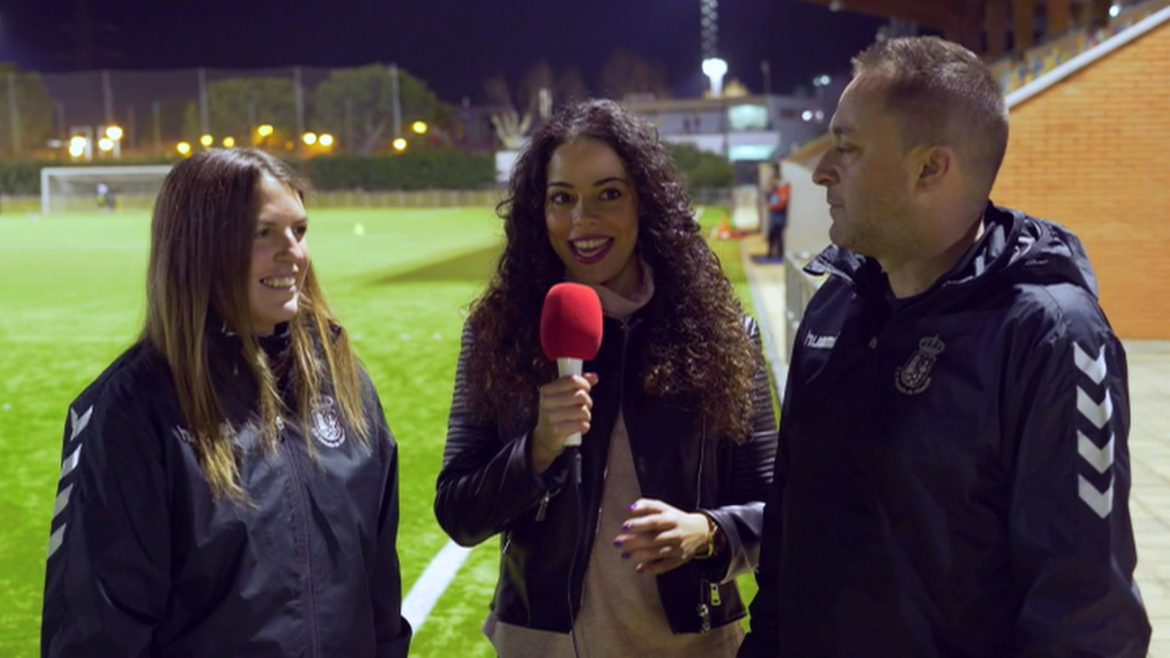 Miguel y Eva,  unidos por el CF Pozuelo