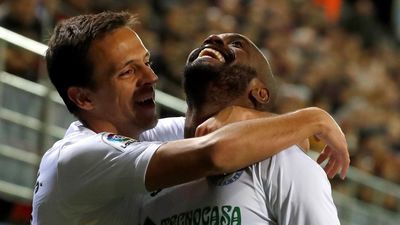 Gol de Foulquier, del Getafe, ante el Eibar (0-2)