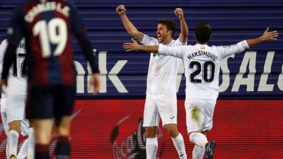 Gol de Mata, del Getafe, ante el Eibar (0-1)