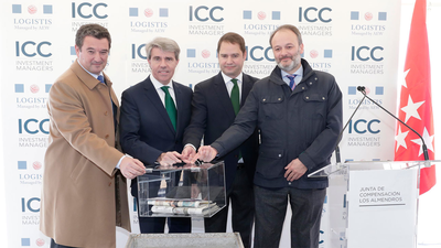 Primera piedra de un nuevo parque logístico en Torrejón de Ardoz