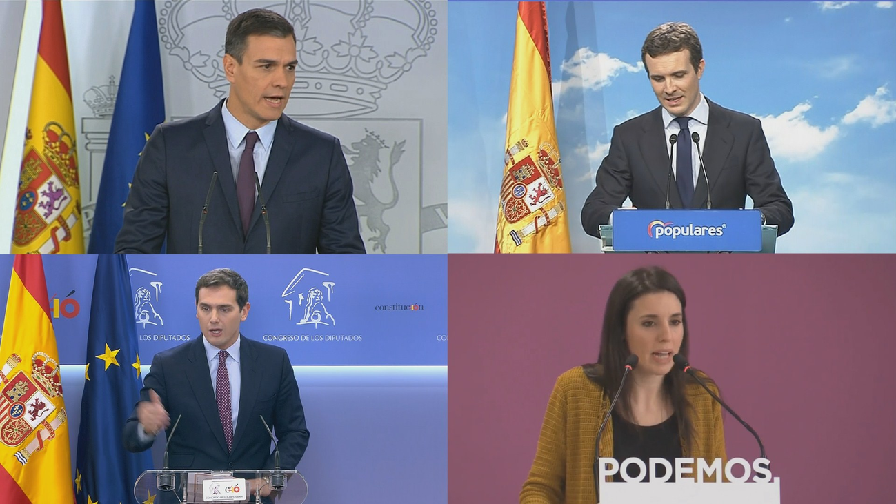 El anuncio de las elecciones para el 28 de abril 'inicia' la campaña electoral