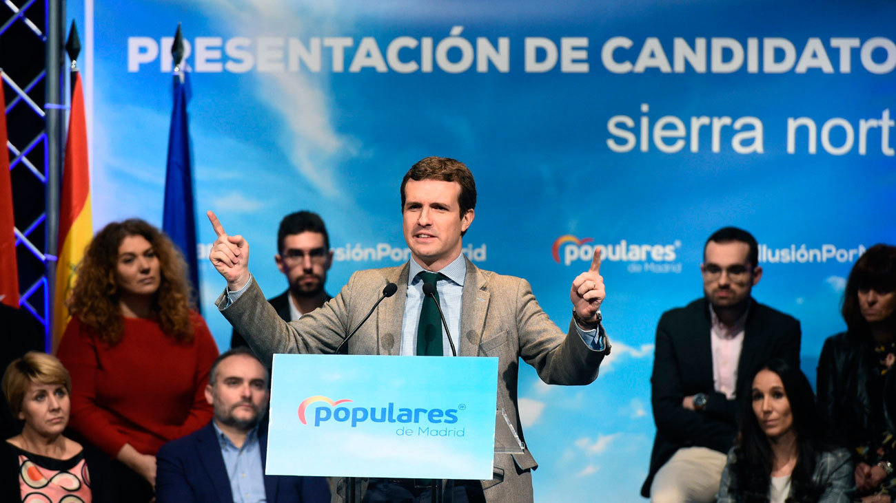 Casado dice que el PP ha evitado que España se arruinara por tercera vez