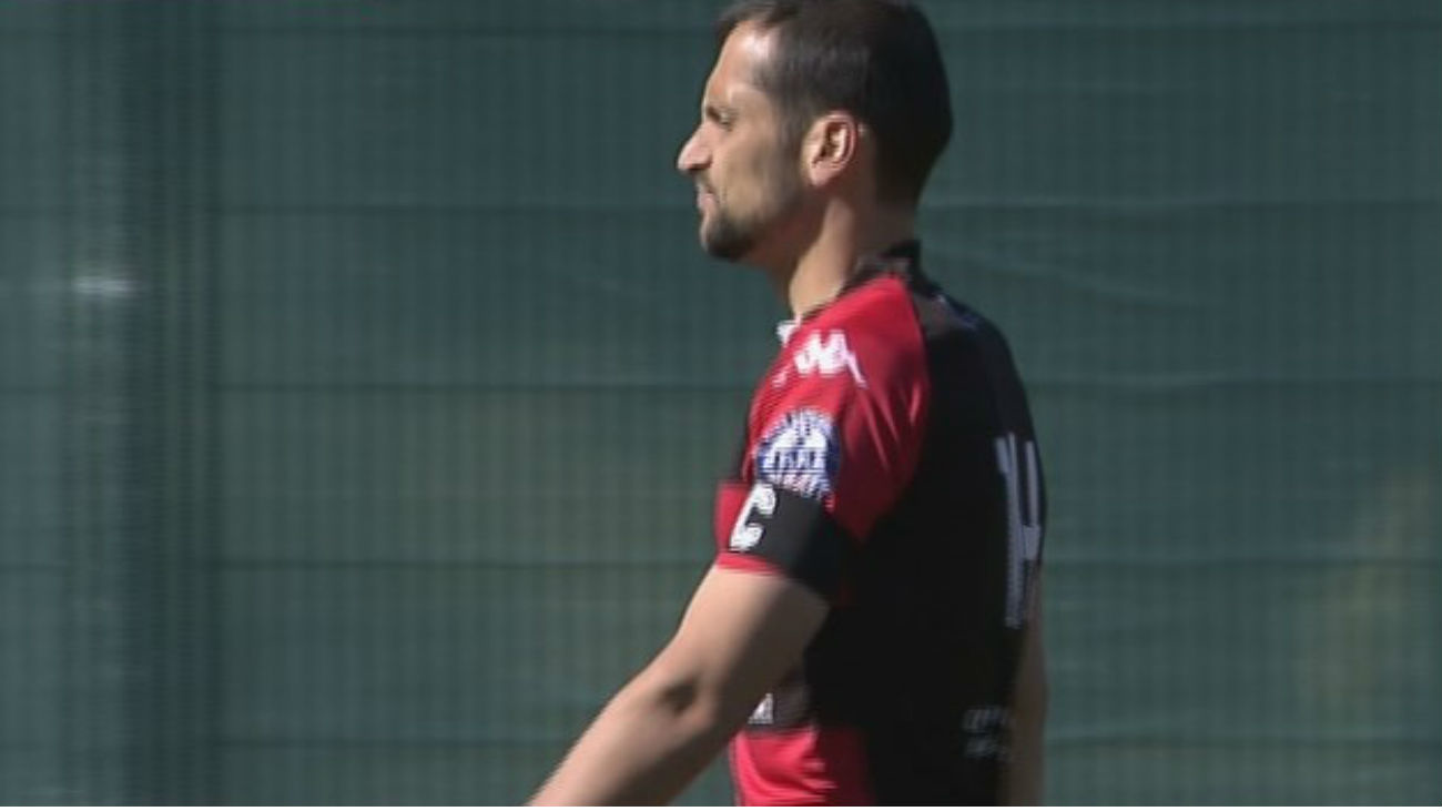 Gol de Herrero, del Inter, a Las Palmas Atlético (0-1)