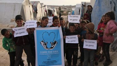 Entrevista a Ramsi Akhdar, sobre la carrera 'Corre por Siria'