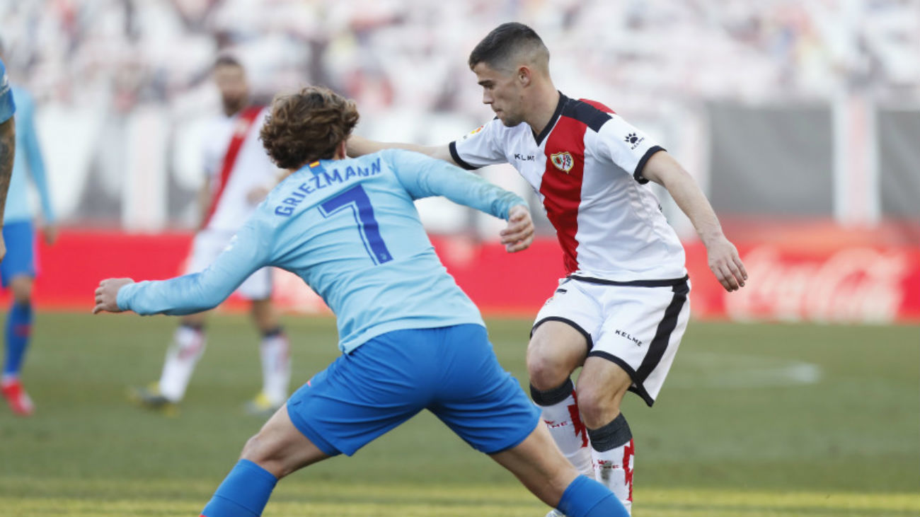 Griezmann ante el Rayo Vallecano