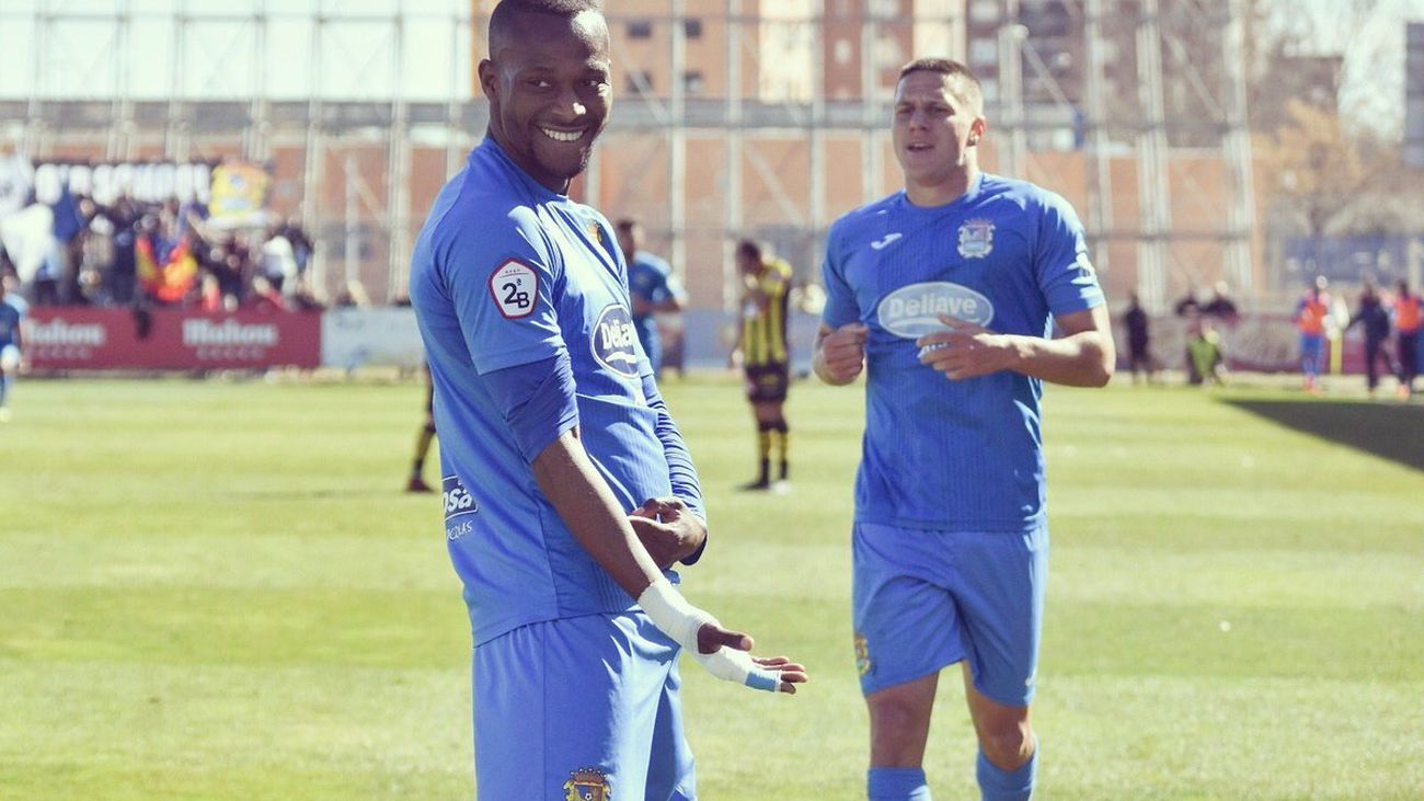 Cedric: “Quiero marcar para llevar al Fuenlabrada a Segunda”