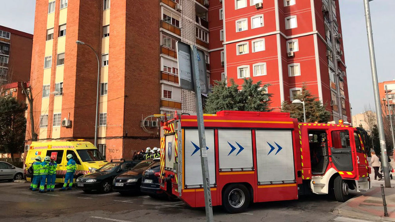 Un hombre resulta herido muy grave por quemaduras  en su casa en Fuenlabrada