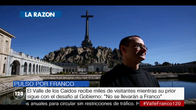 El prior del Valle dice que el Gobierno no podrá exhumar a Franco porque “el templo es inviolable”