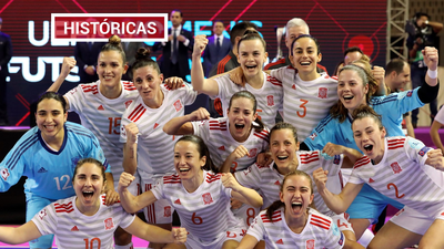 España hace historia en fútbol sala femenino