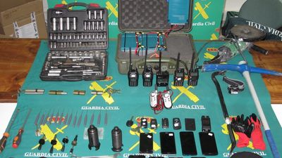 Detenidos cinco aluniceros que asaltaron locales de la 'milla de oro'