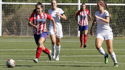 Madrid CFF-Atlético, fútbol juvenil en La Otra
