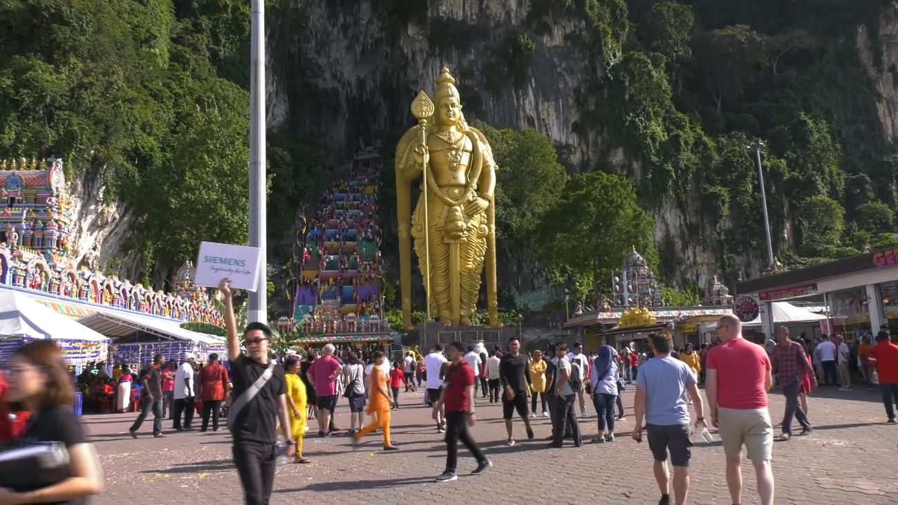 Las impresionantes Cuevas de Batu, en Kuala Lumpur