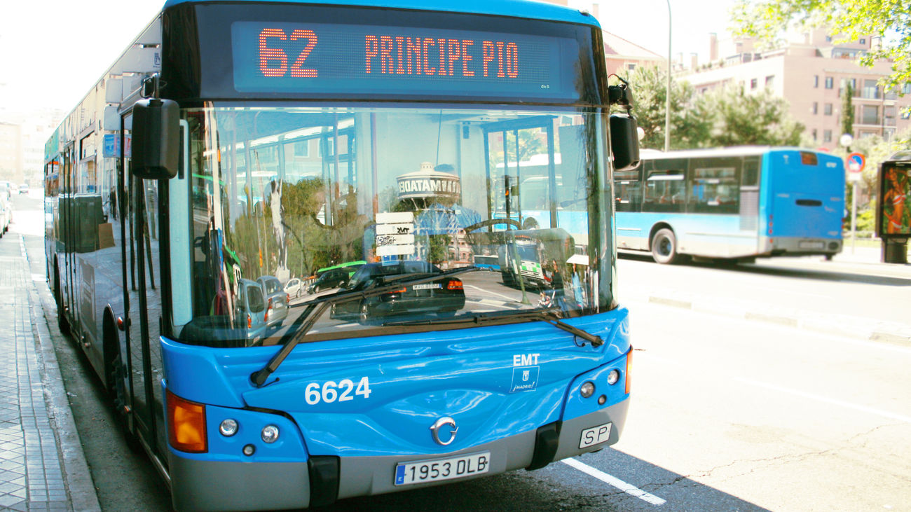 Las líneas de bus 62, 73 y 161 de Madrid cambian cabeceras y amplían recorrido