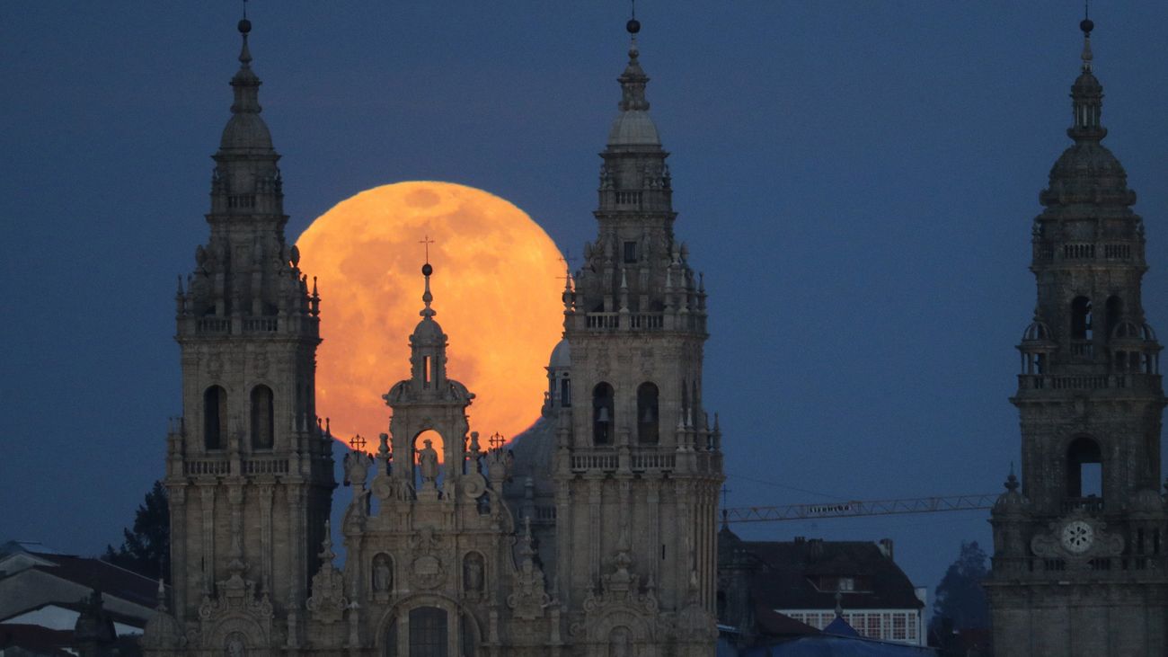 Las impresionantes imágenes de la 'superluna'