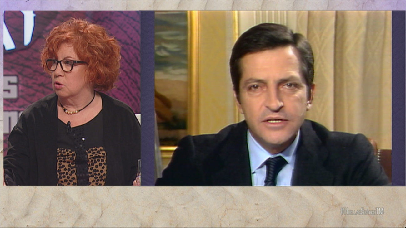 Rosa Villacastín: "Suárez fue amenazado con una pistola por un alto cargo militar, pero se negó a dimitir"