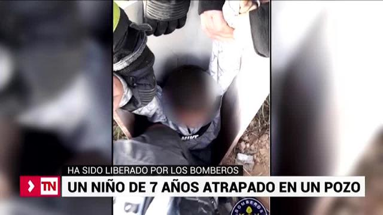 Liberan a un niño que cayó en un pozo en Murcia