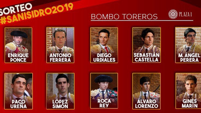 Sorteo del abono de la Feria de San Isidro 2019