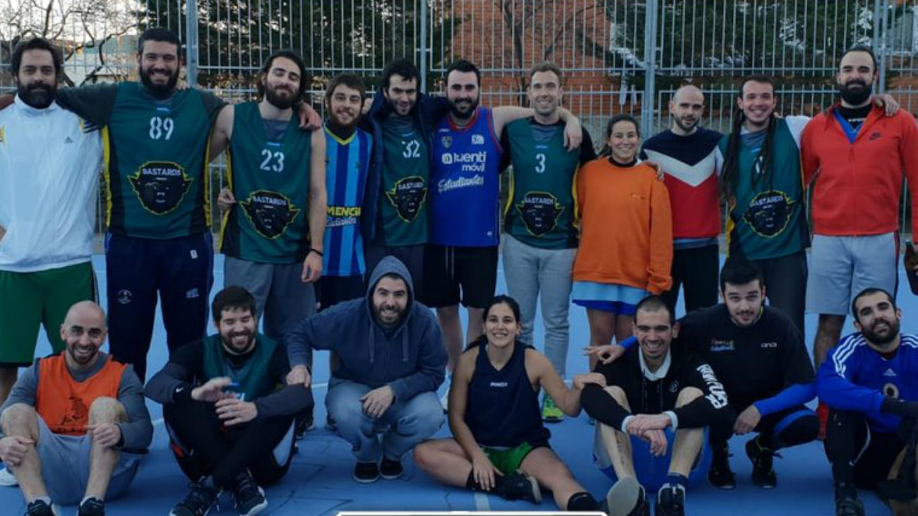 Liga Basket Cooperativa, hombres y mujeres compiten en igualdad