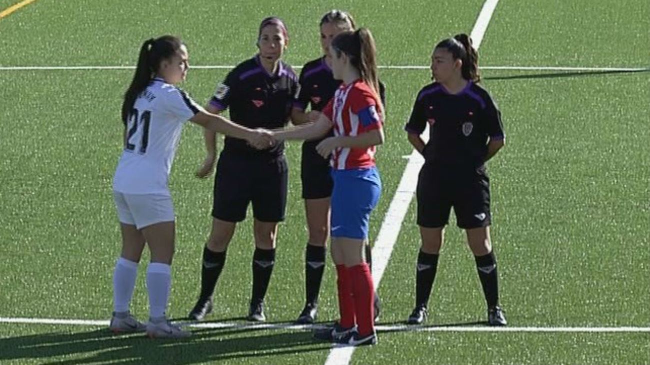 Resumen del Madrid CFF 1-2 Atlético de Madrid