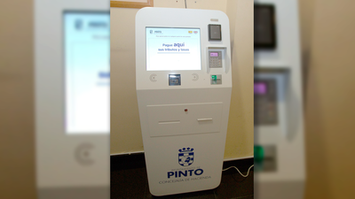 Instalan en Pinto un cajero para pagar los impuestos mediante una tarjeta de crédito