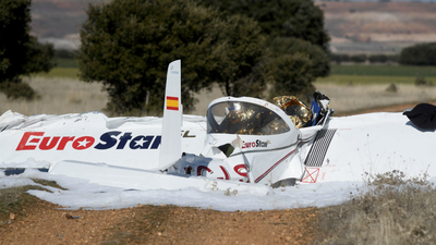 Dos madrileños mueren al estrellarse una avioneta en Corral de Ayllón