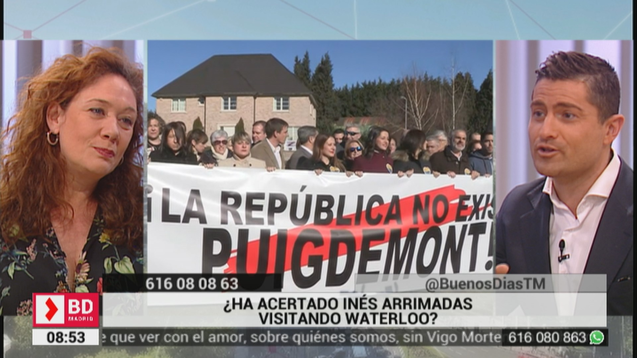 ¿Ha acertado Inés Arrimadas visitando Waterloo?