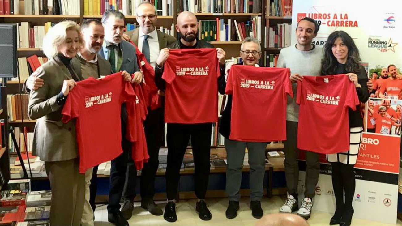 Running y literatura se unen en 'Libros a la carrera'