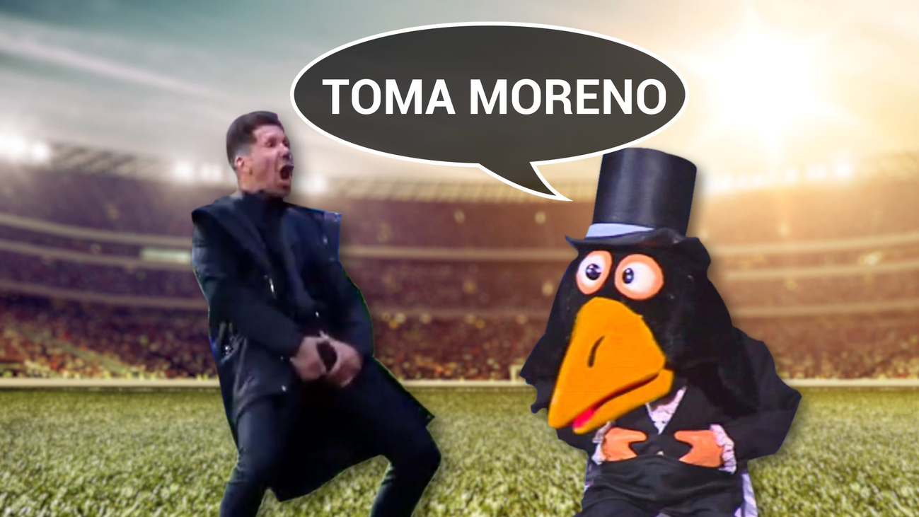 La expresividad de Simeone puede acarrearle una sanción