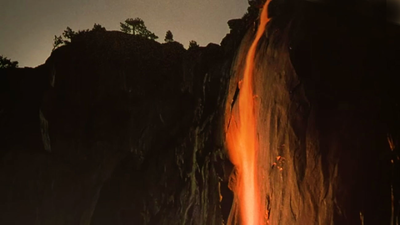 La "cascada de fuego", espectáculo único en Yosemite