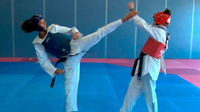Las hermanas Calvo, las reinas madrileñas de taekwondo