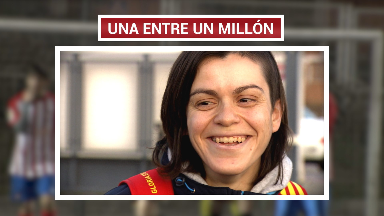 Marta, jugadora del Rayo Vallecano Genuine, es única