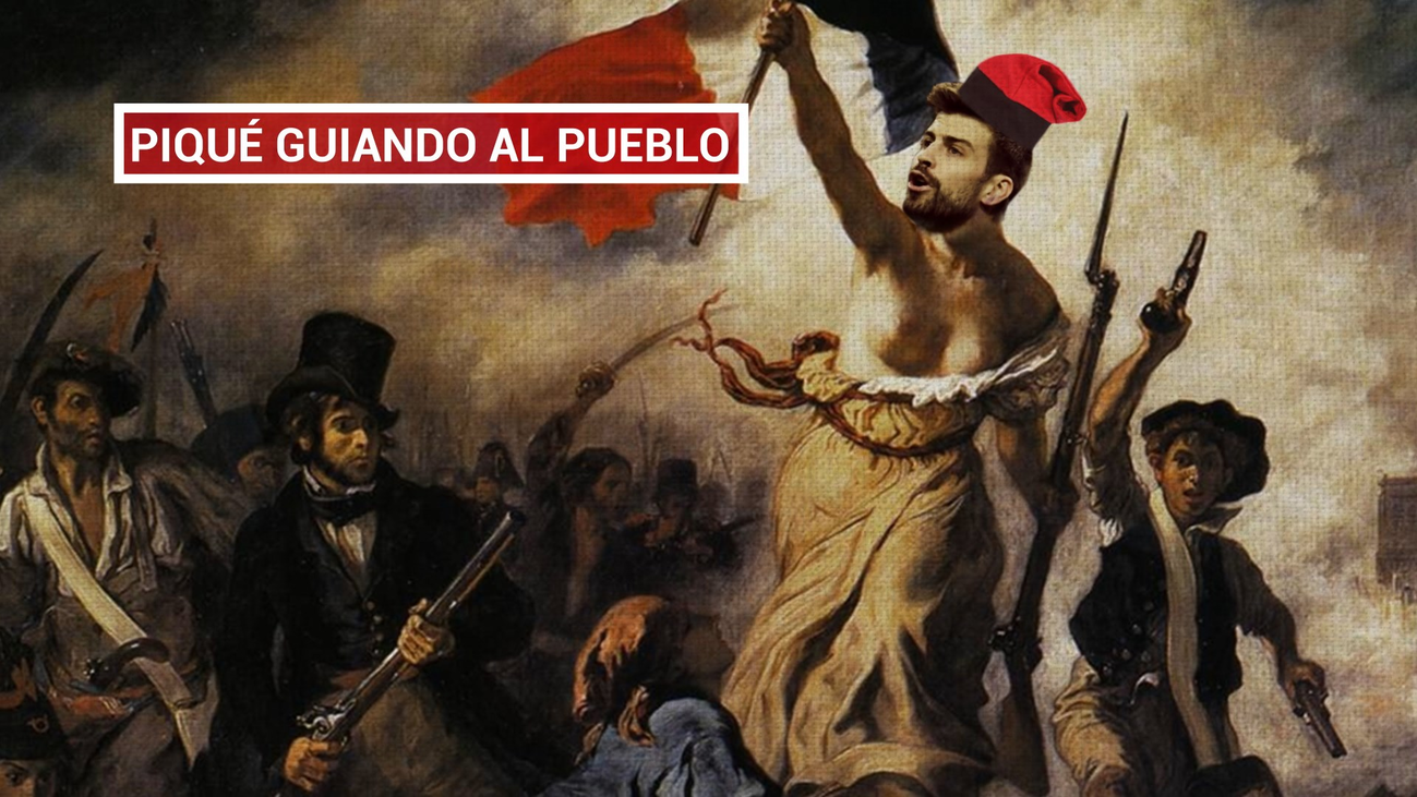 Piqué habla de política cuando le preguntan por fútbol