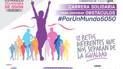 Gloria Lomana organiza la Primera Carrera Solidaria #PorUnMundo5050