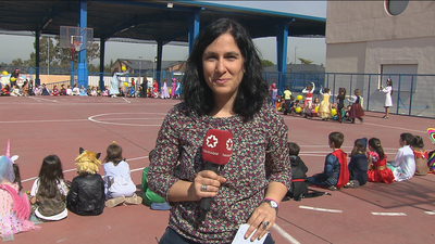 Celebración con disfraces en los colegios por el puente de Carnaval