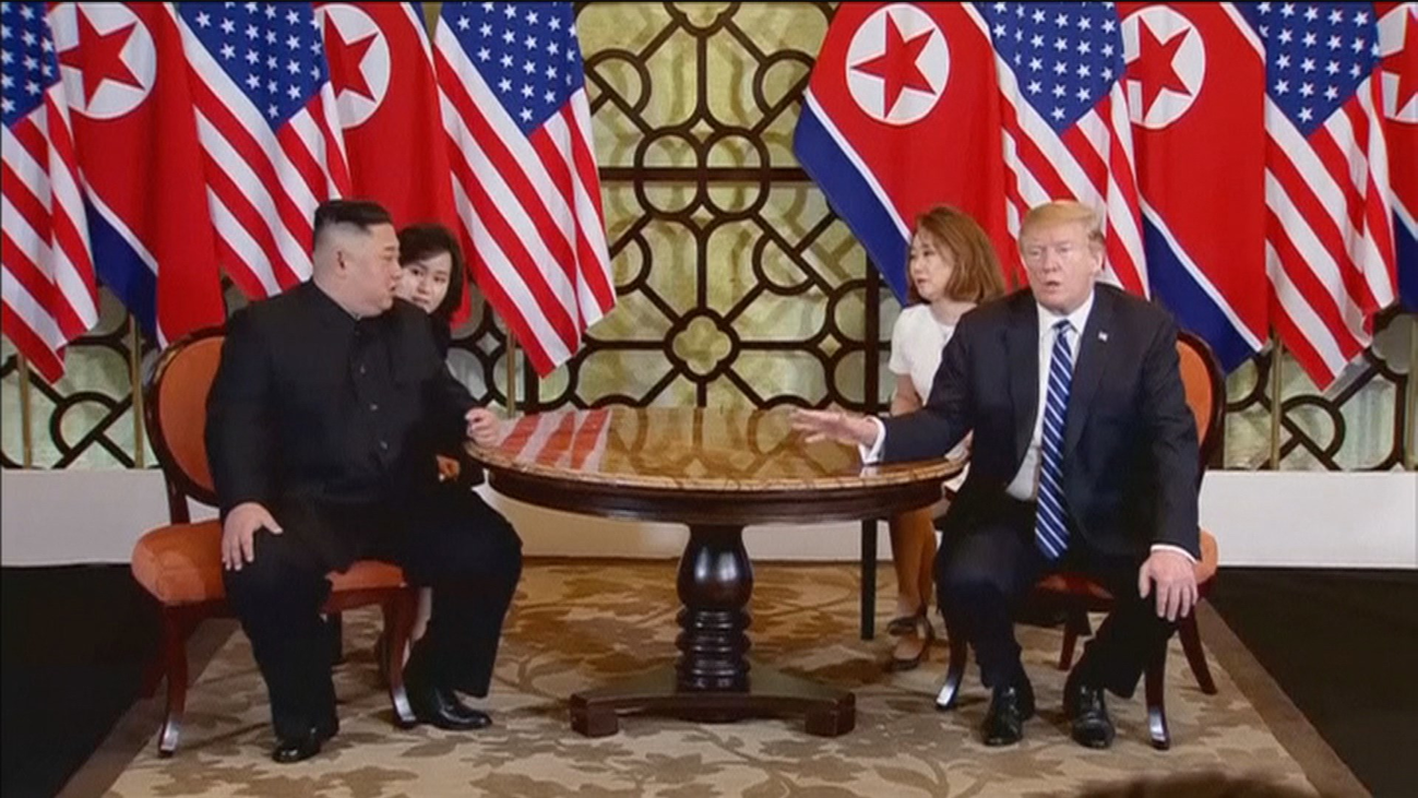 La segunda cumbre entre Trump y Kim Jong-un termina en fracaso y de forma abrupta