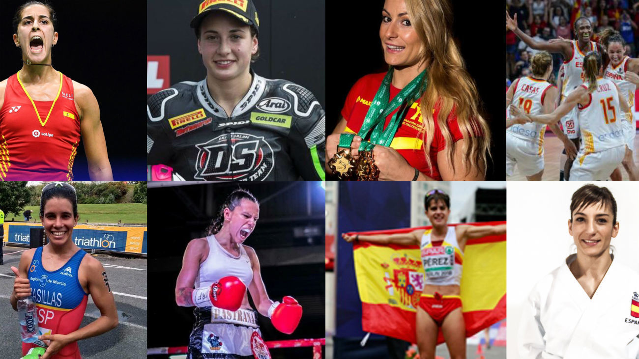 Las heroínas del deporte español