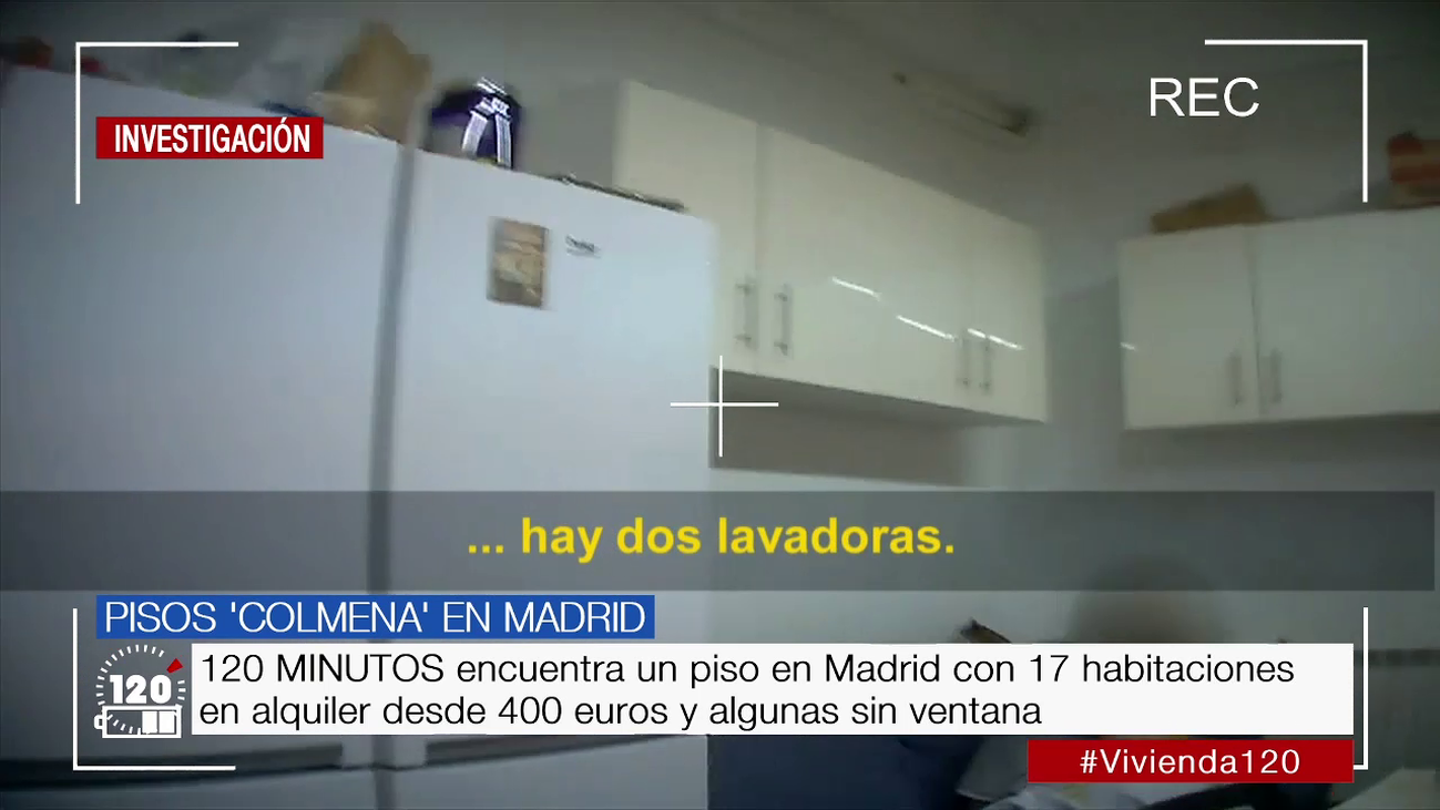 Hasta 17 habitaciones en alquiler desde 400 euros en un piso de Madrid