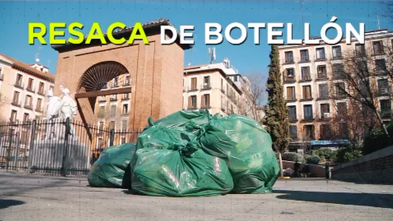 Contra los botellones sin control en la Plaza del Dos de Mayo