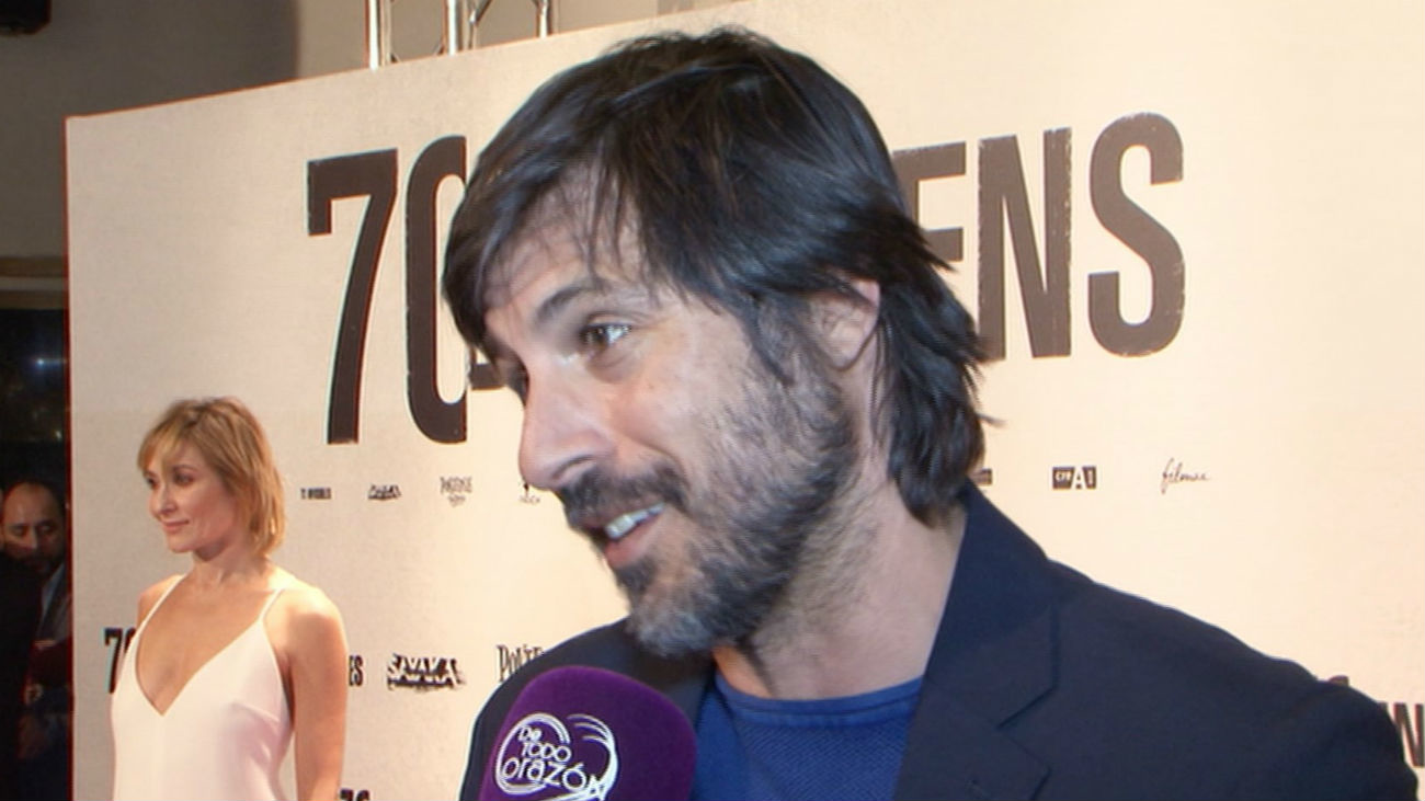 Hugo Silva es un actor muy dedicado