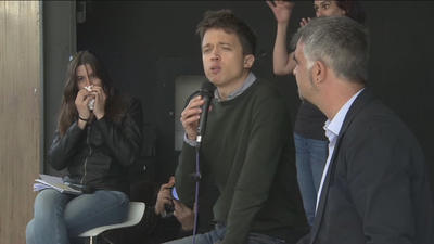 Errejón dice que quiere convertir el sur de la Comunidad en un cinturón verde