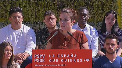 Lastra avisa a Ciudadanos que no le pueden dar lecciones de feminismo