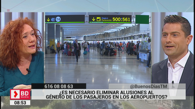 ¿Es necesario eliminar alusiones al género de los pasajeros en los aeropuertos?