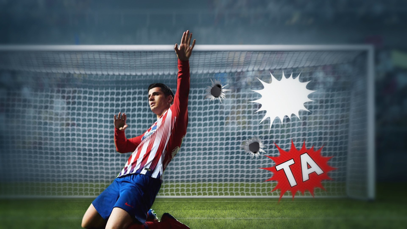 Morata deja al Atlético como único rival del Barça