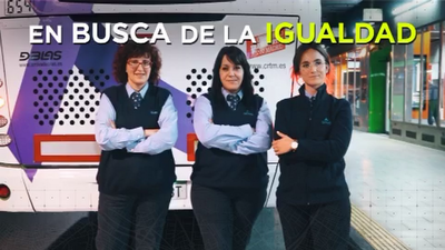 Conchi, autobusera desde hace 20 años: "Al principio no me querían en ningún sitio"