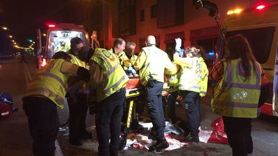 Un hombre es atropellado por un camión en el distrito de San Blas