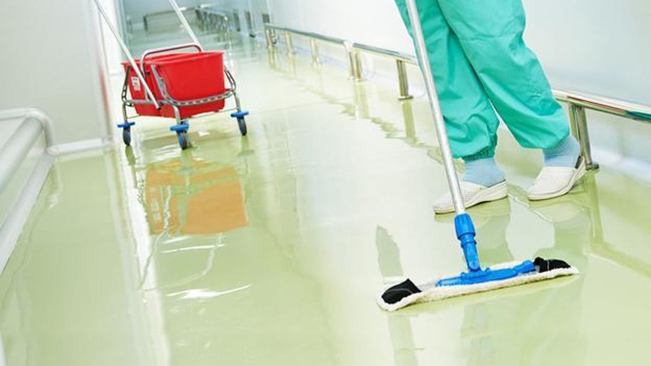 Limpieza en hospitales
