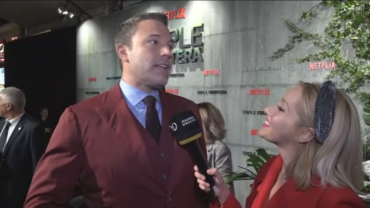 Charlamos con Ben Affleck en la presentación de la nueva película que protagoniza