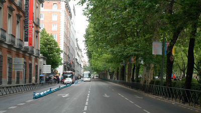 El Ayuntamiento quiere un carril bici en el eje Prado-Recoletos